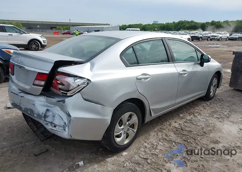 2014 Honda Civic Lx z USA, uszkodzony, nr VIN 19XFB2F56EE000098
